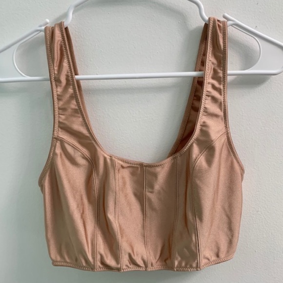 Urban Outfitters Tops - Urban Outfitters Out From Under Metallic Bra Top